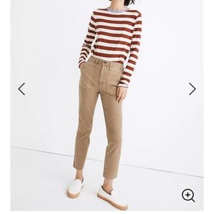 Madewell Stovepipe Fatigue Pants